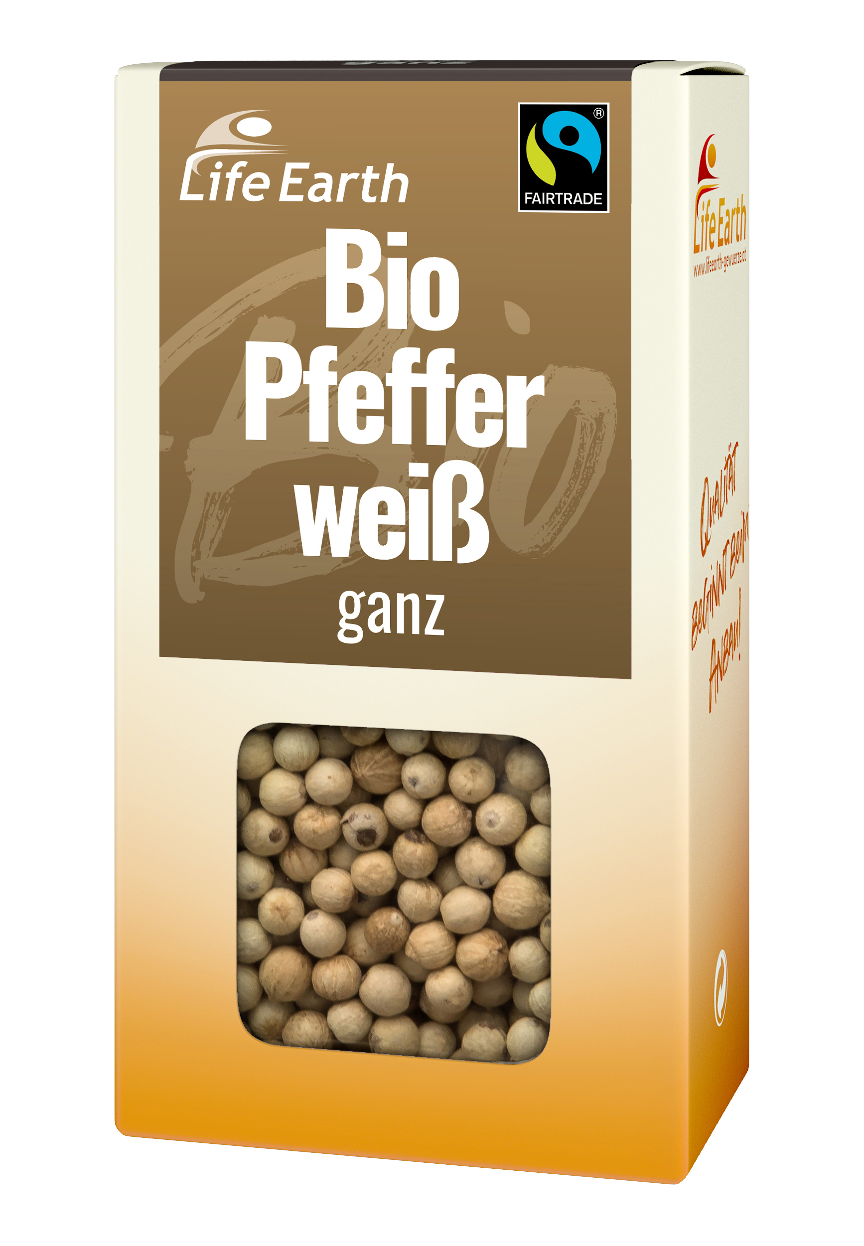 Pfeffer weiß ganz