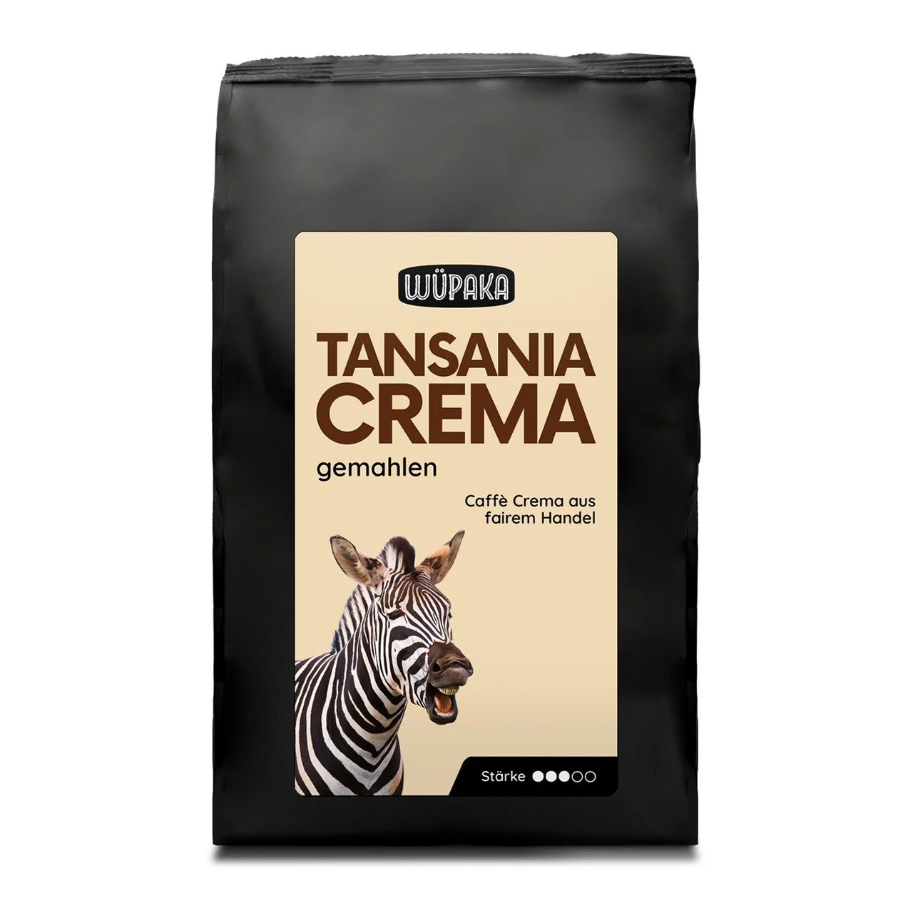 "Tansania Crema" Kaffee gemahlen