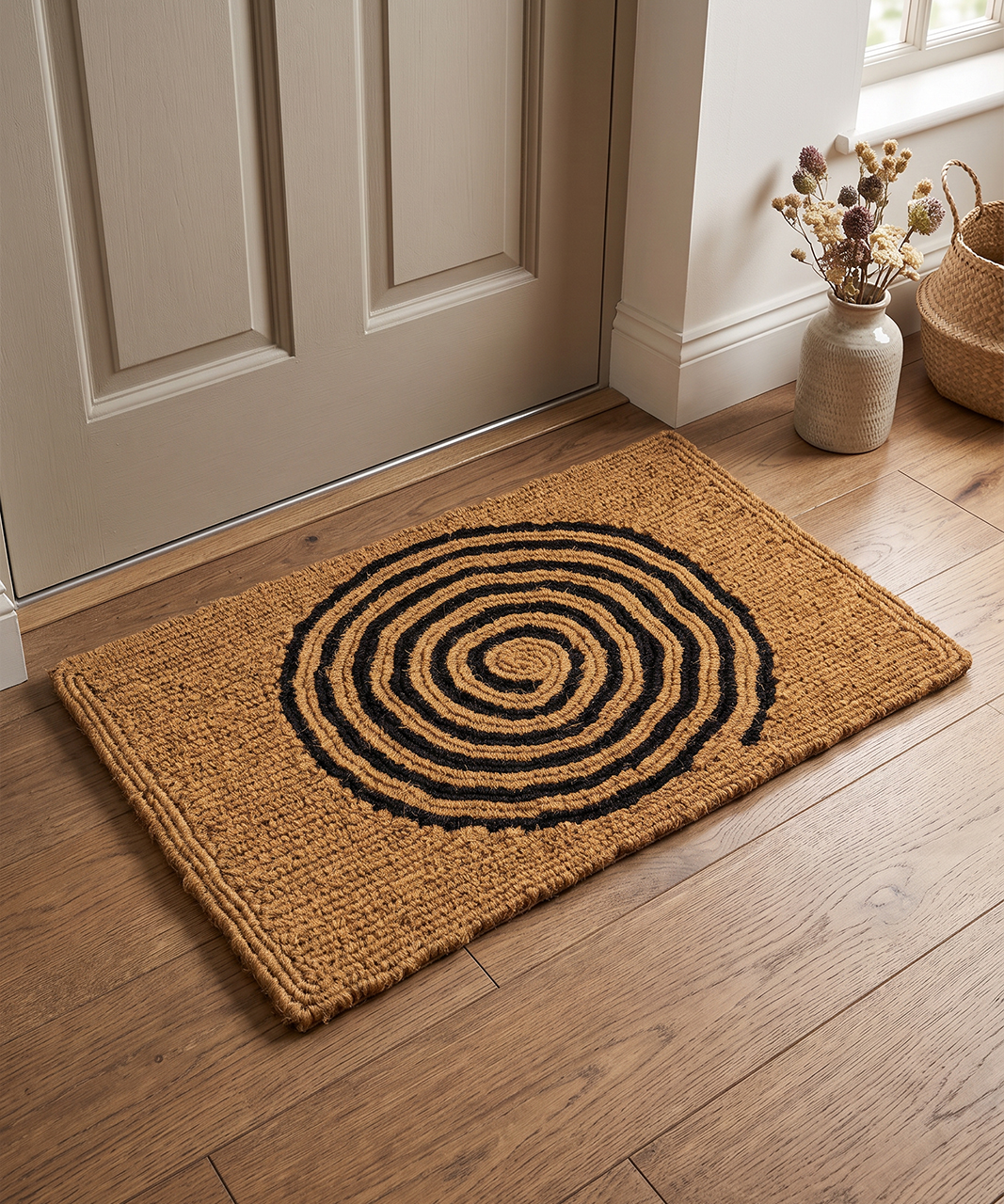 Fußmatte Spirale Grün