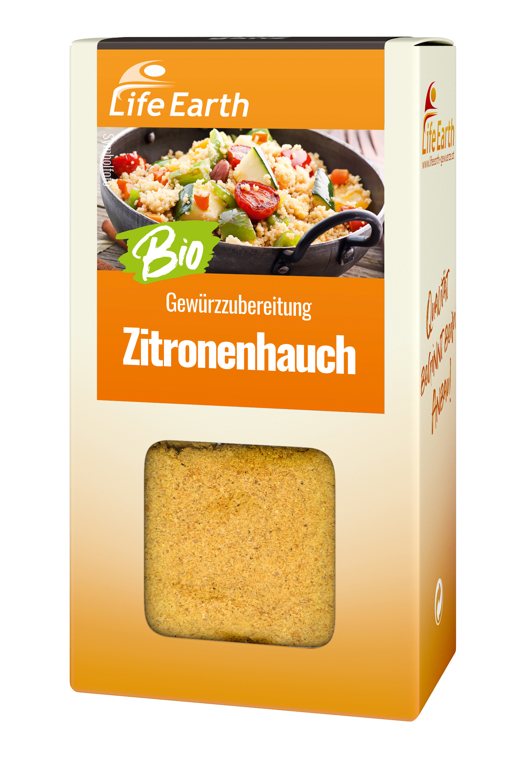 Gewürzzubereitung Zitronenhauch