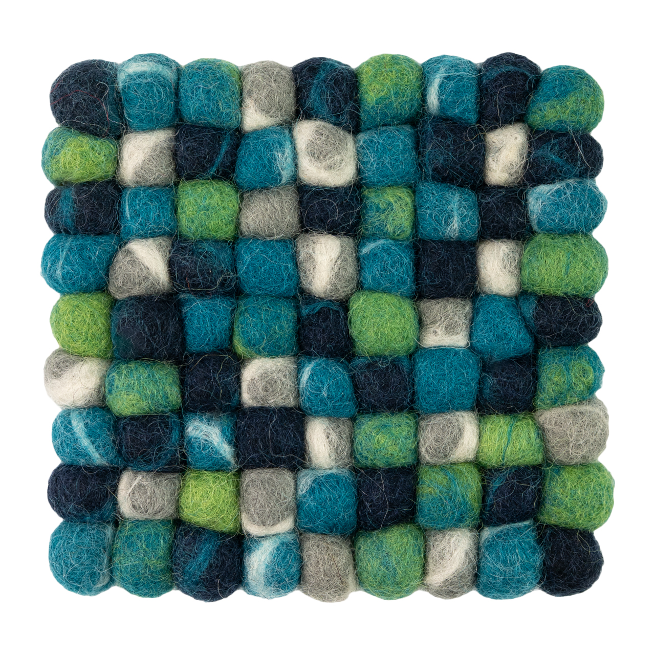 Tassenuntersetzer "tie dye" eckig