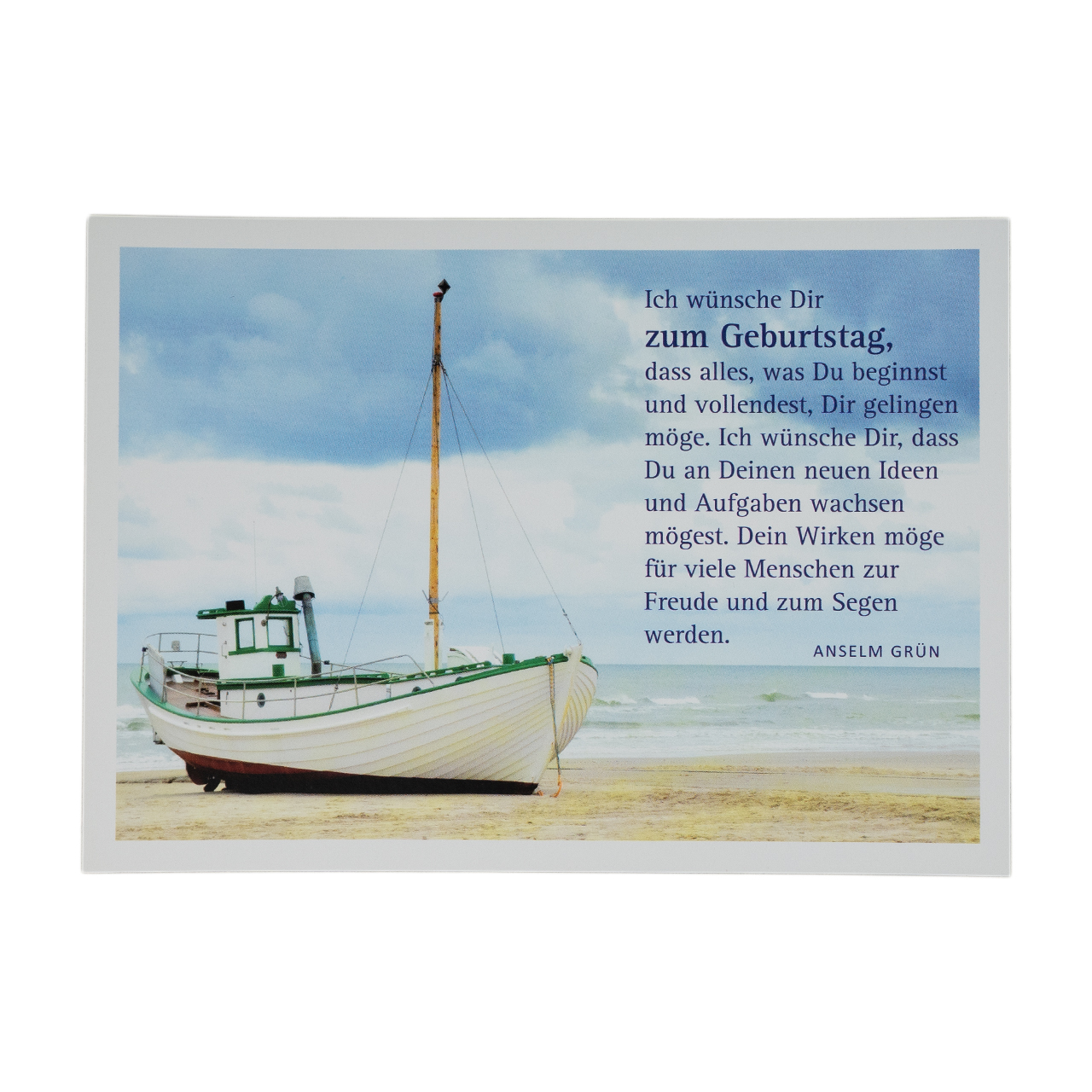 Glückwunschkarte mit Spruch P Anselm Grün