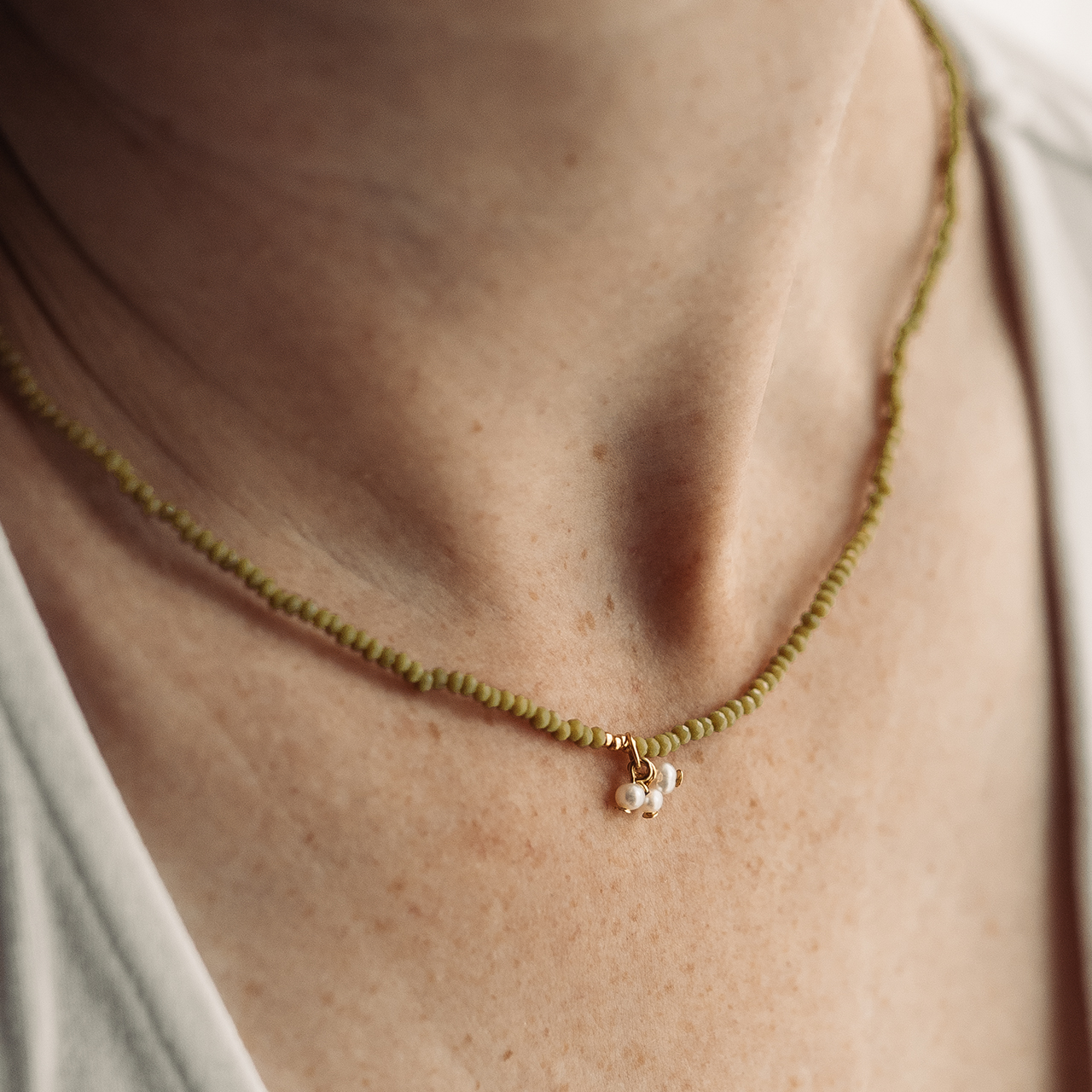 Kette Perlen