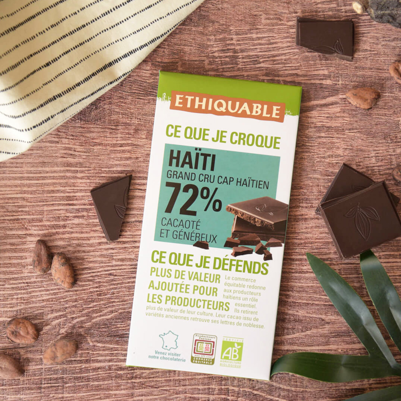 Zartbitter Schokolade 72 %