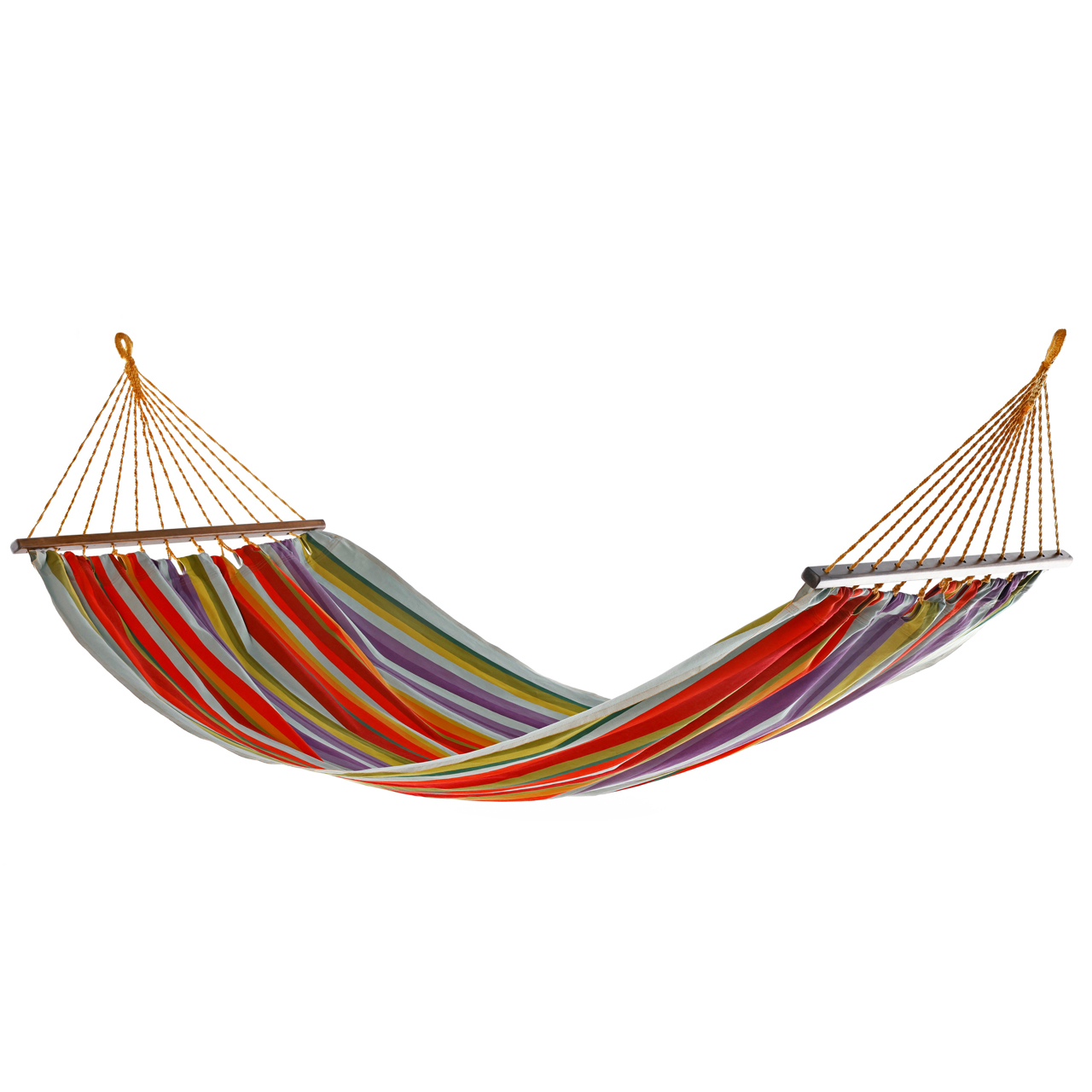 Bequeme Hängematte – ideal zum Entspannen im Garten, auf der Terrasse oder im Urlaub.