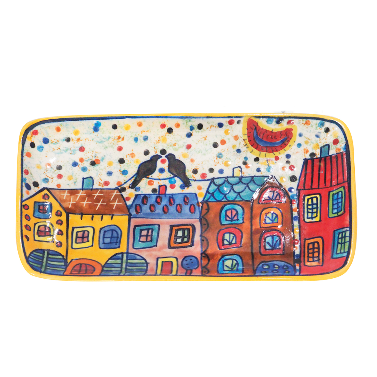 Platte Village gelb