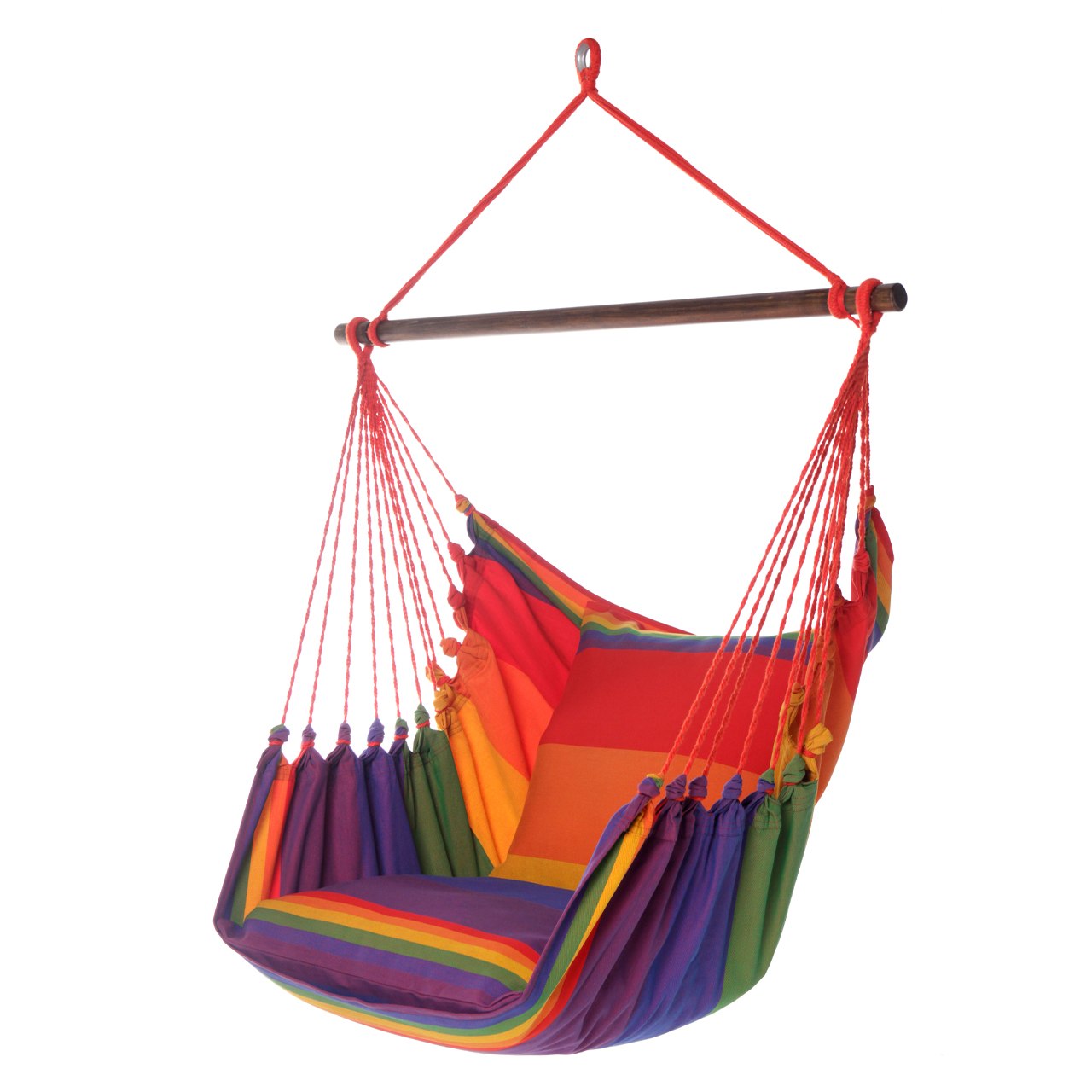 Bequemer Hängesitz – ideal zum Entspannen im Garten, auf dem Balkon oder im Wohnzimmer.