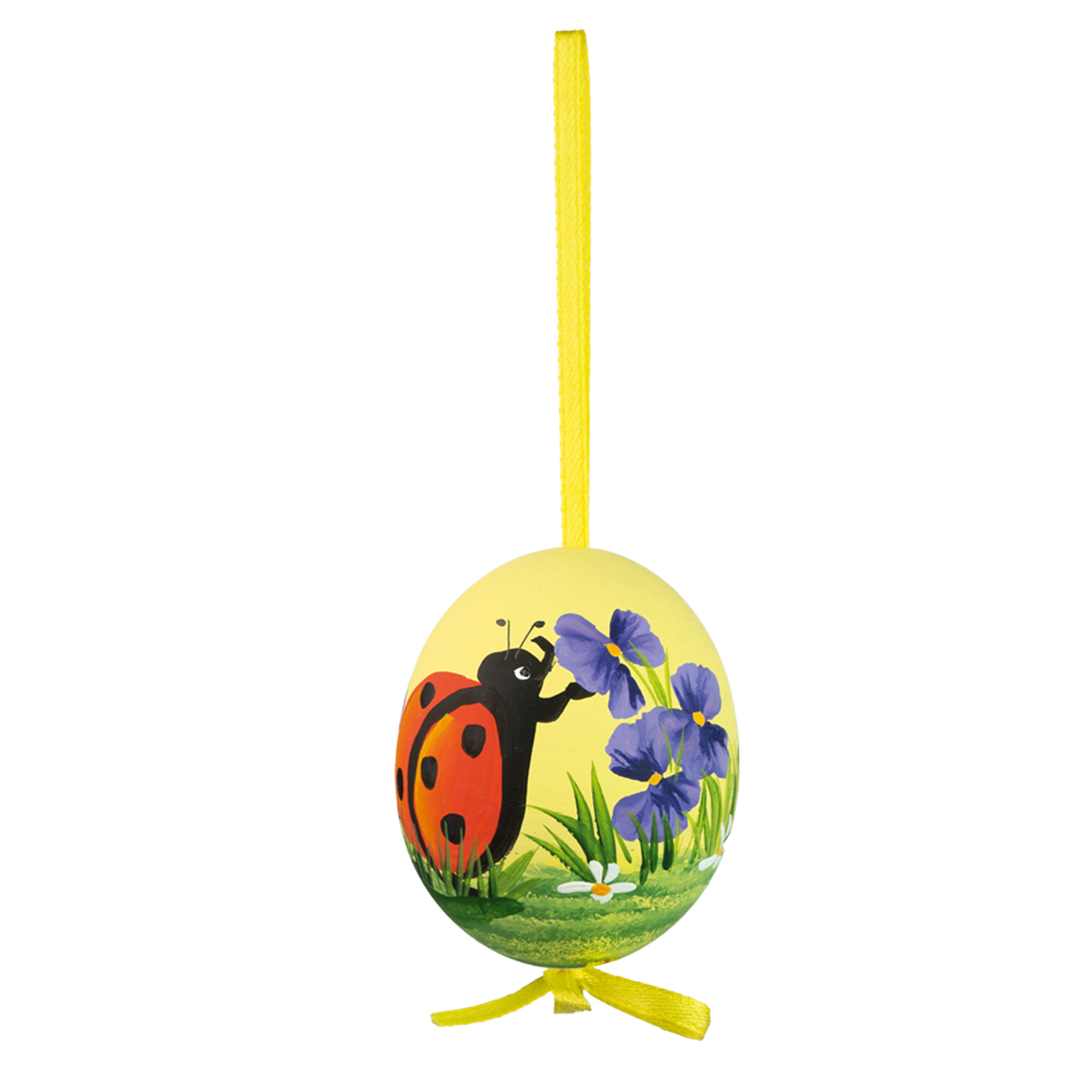 Hühnerei Marienkäfer