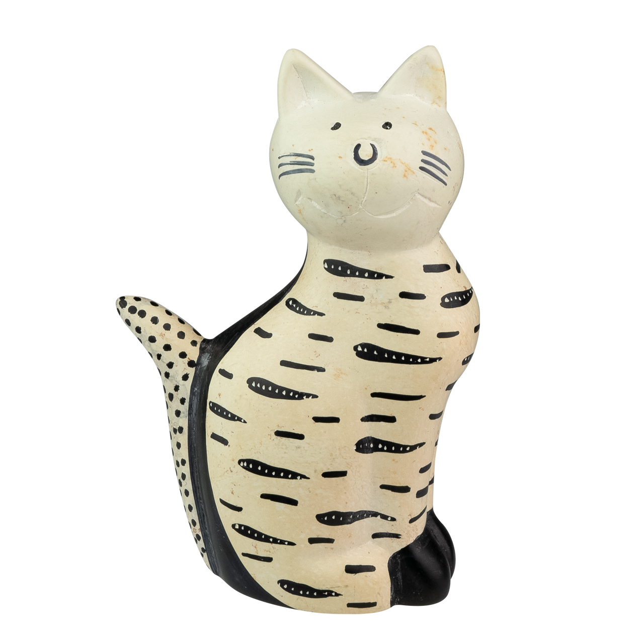 Katze Black aus Speckstein