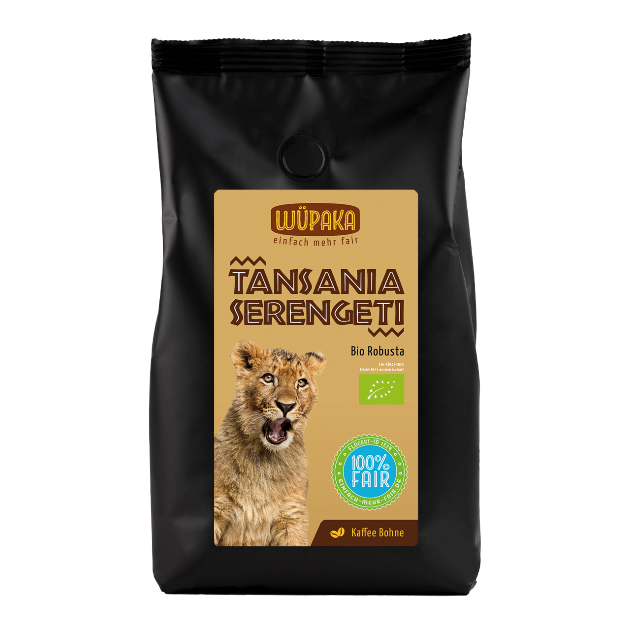 "Tansania Serengeti" Kaffee Bohne