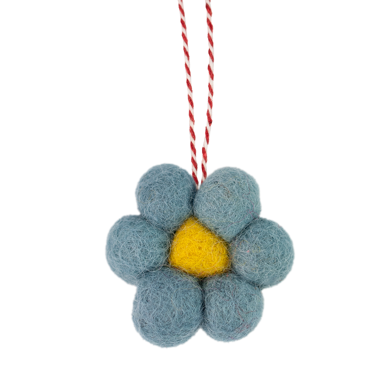 Handgefertigter Filzanhänger in Form einer Blume – ein charmantes und farbenfrohes Accessoire für Taschen, Schlüssel oder als Dekoration. Ideal als kleines Geschenk oder zum Verschönern von Alltagsgegenständen.