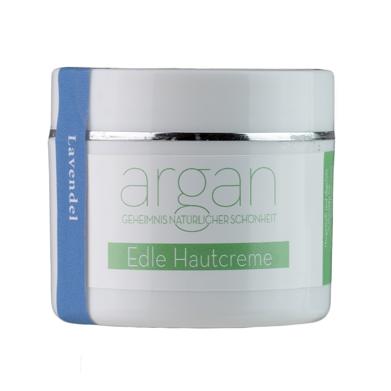 Argan Hautcreme mit Lavendel – beruhigend und pflegend, ideal für entspannende Hautpflege. Mit hochwertigem Arganöl für samtweiche Haut.