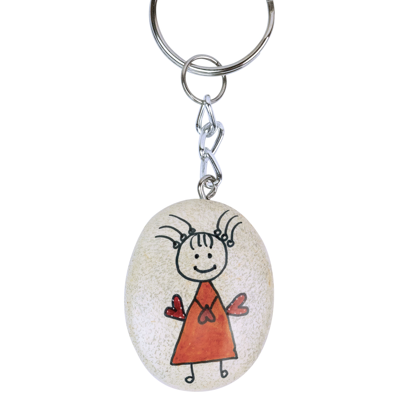 Schlüsselanhänger Speckstein Schutzengel – Handgefertigt und schützend. Ein schöner Schlüsselanhänger aus Speckstein in Form eines Schutzengels, der Ihnen als persönlicher Glücksbringer dient.