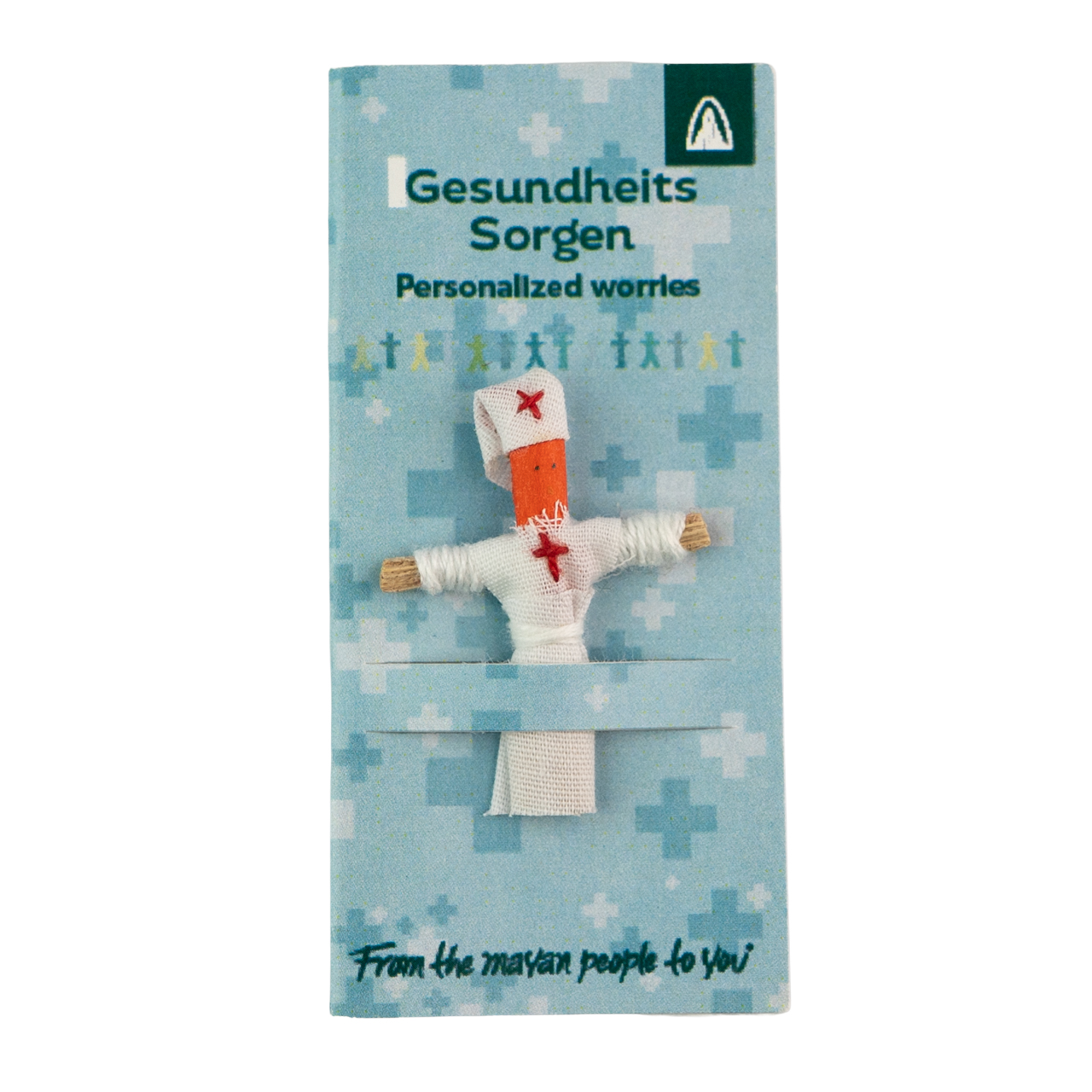 Sorgenpuppe Gesundheits-Sorgen