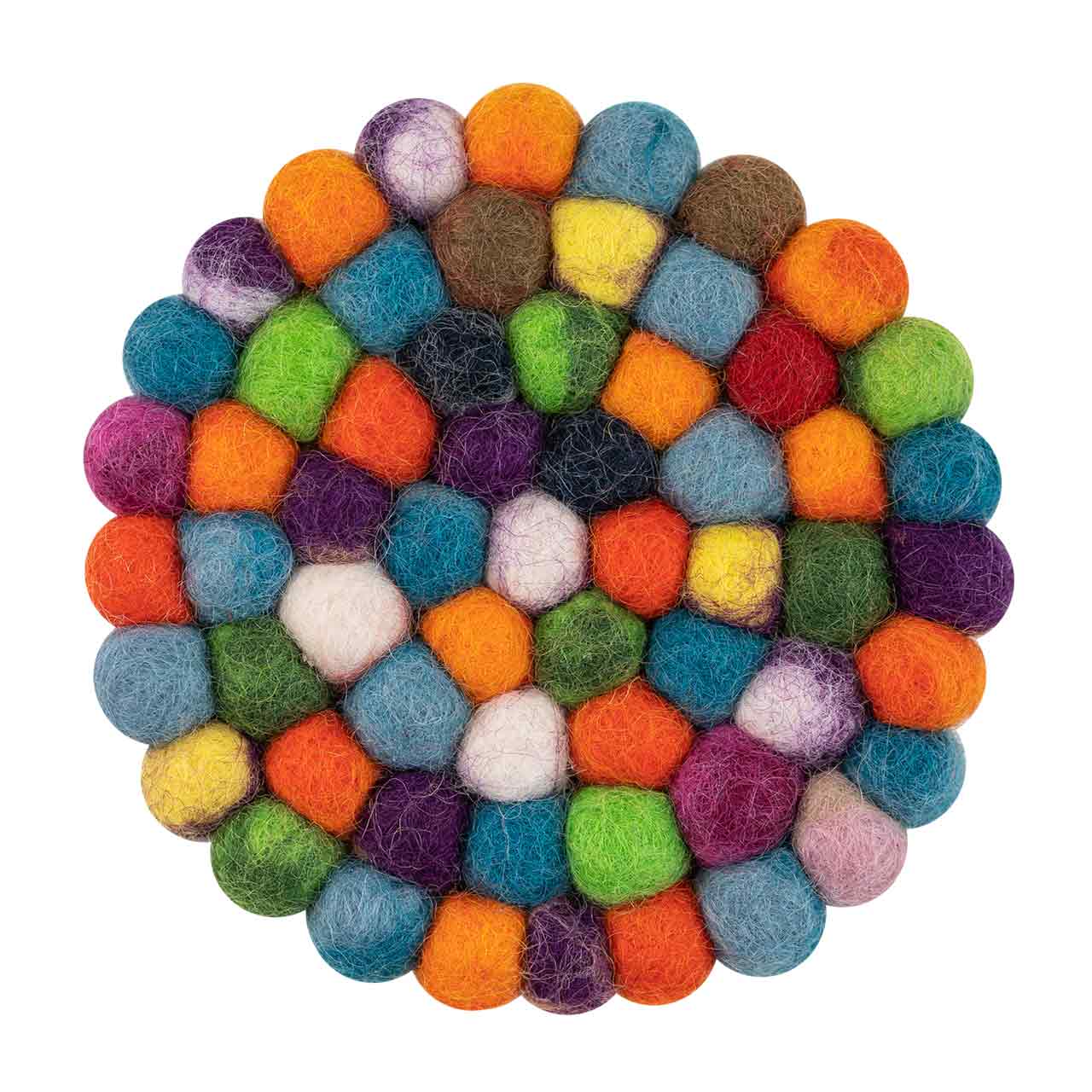 Tassenuntersetzer "tie dye" rund