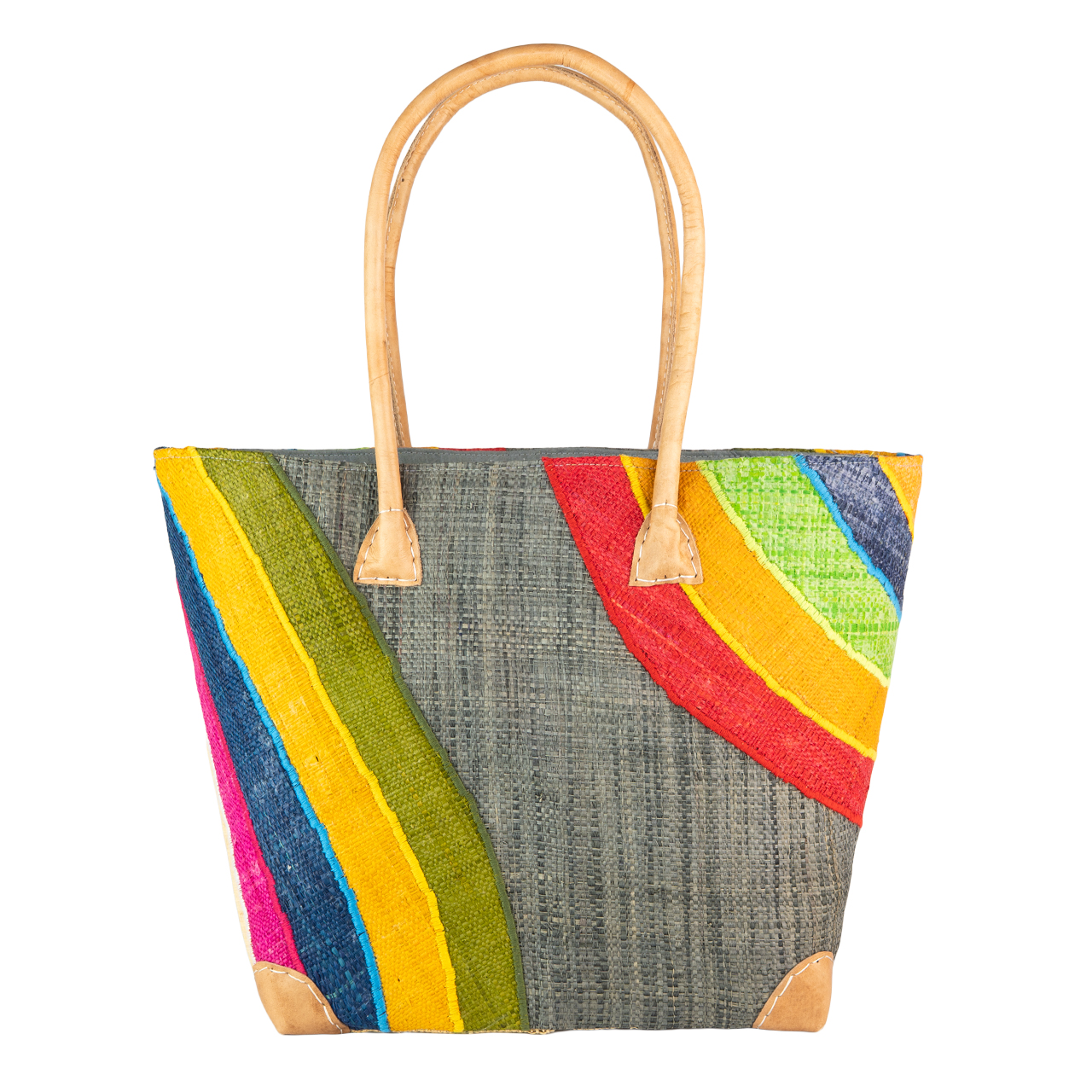 Einkaufstasche Regenbogen mittel