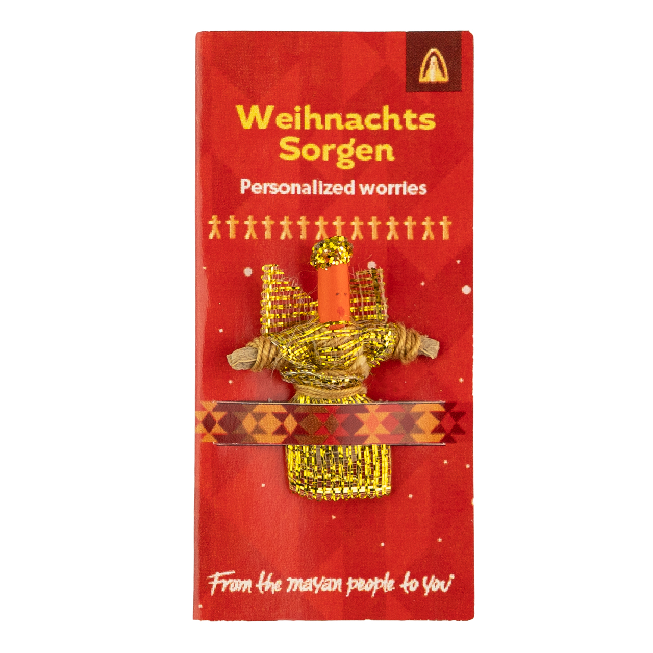 Sorgenpuppe Weihnachts-Sorgen