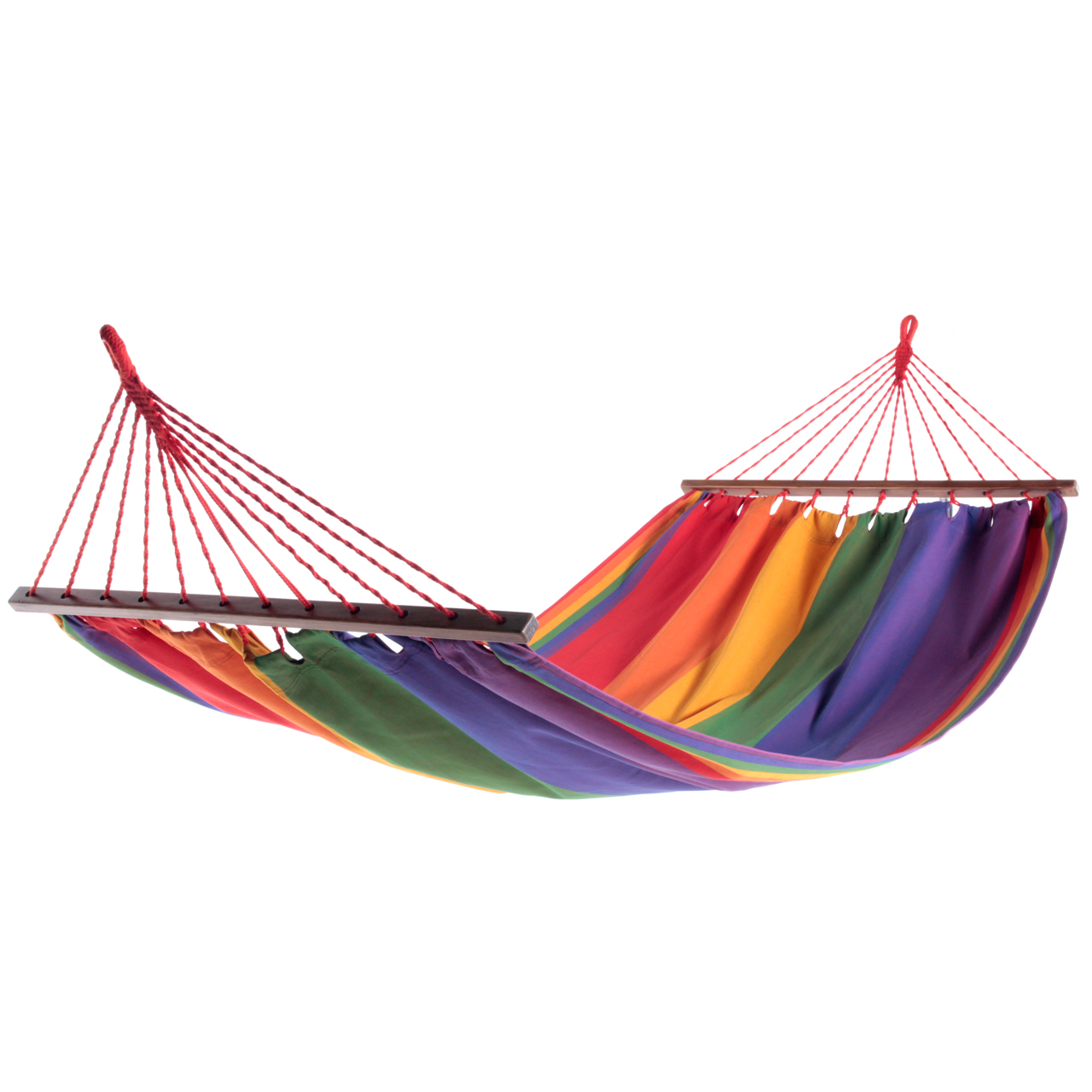 Bequeme Hängematte – ideal zum Entspannen im Garten, auf der Terrasse oder im Urlaub.