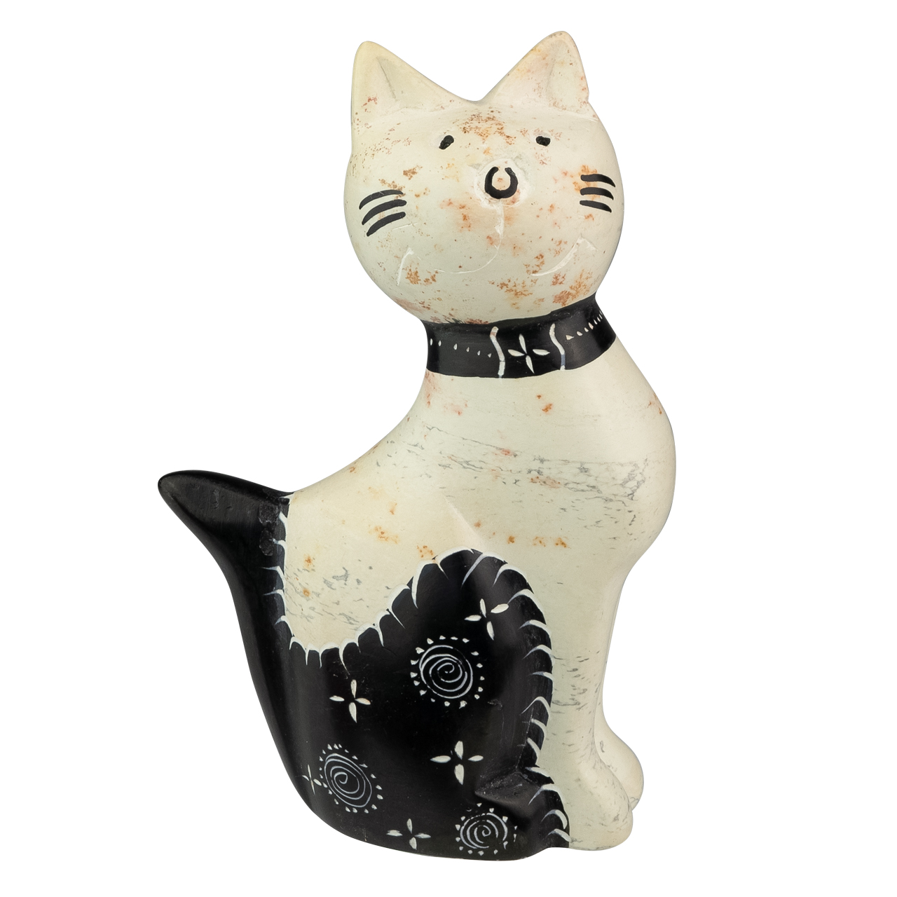 Katze Black aus Speckstein