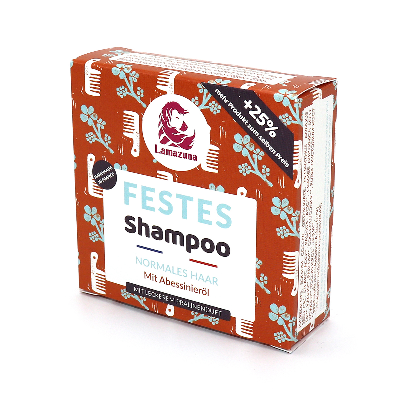 Festes Shampoo Abessinieröl & Pralinenduft