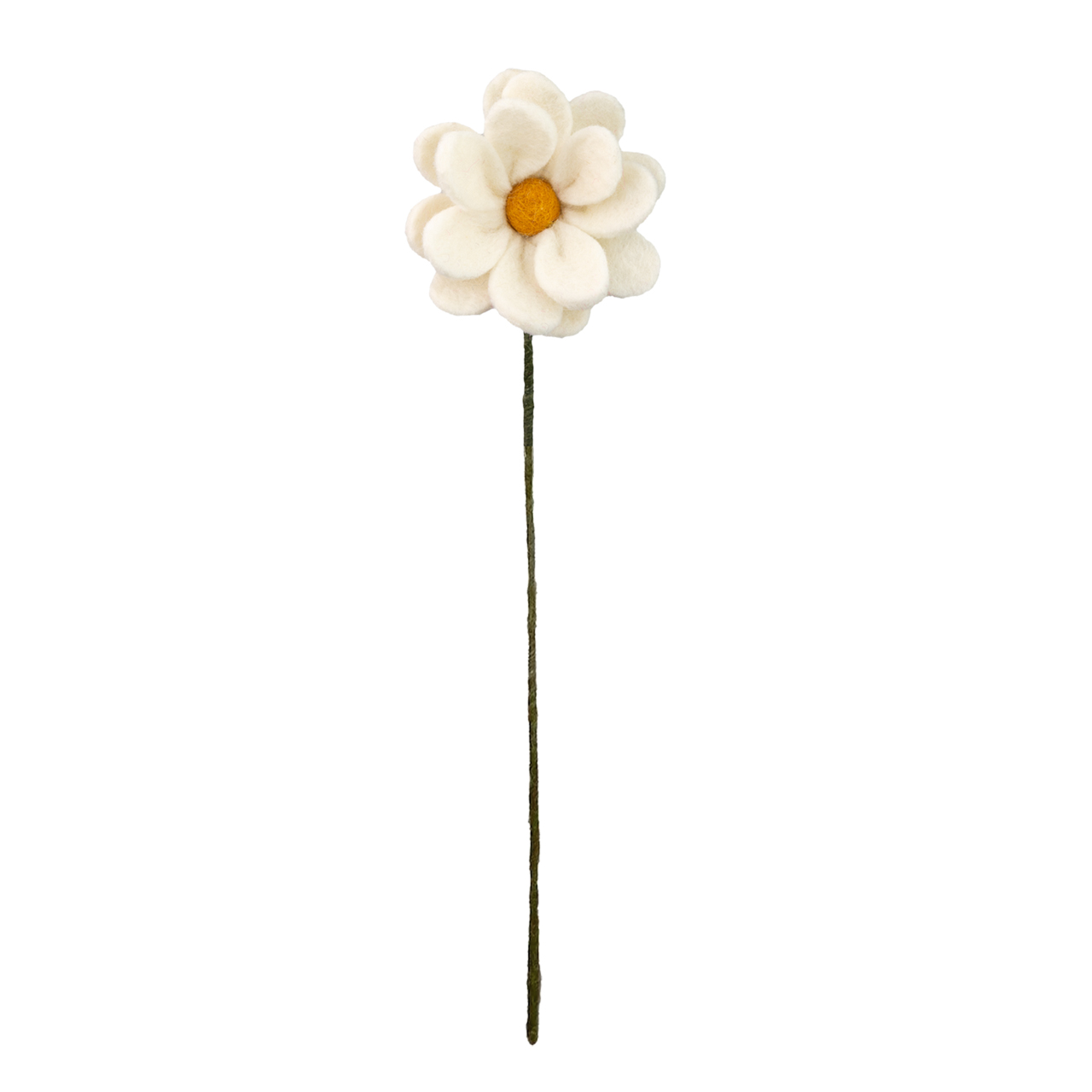 Filzblume – Faire handgefertigte Dekoration aus hochwertigem Wollfilz. Nachhaltige Blume als dekorativer Hingucker, ideal für Vase, Tisch oder Geschenkidee.