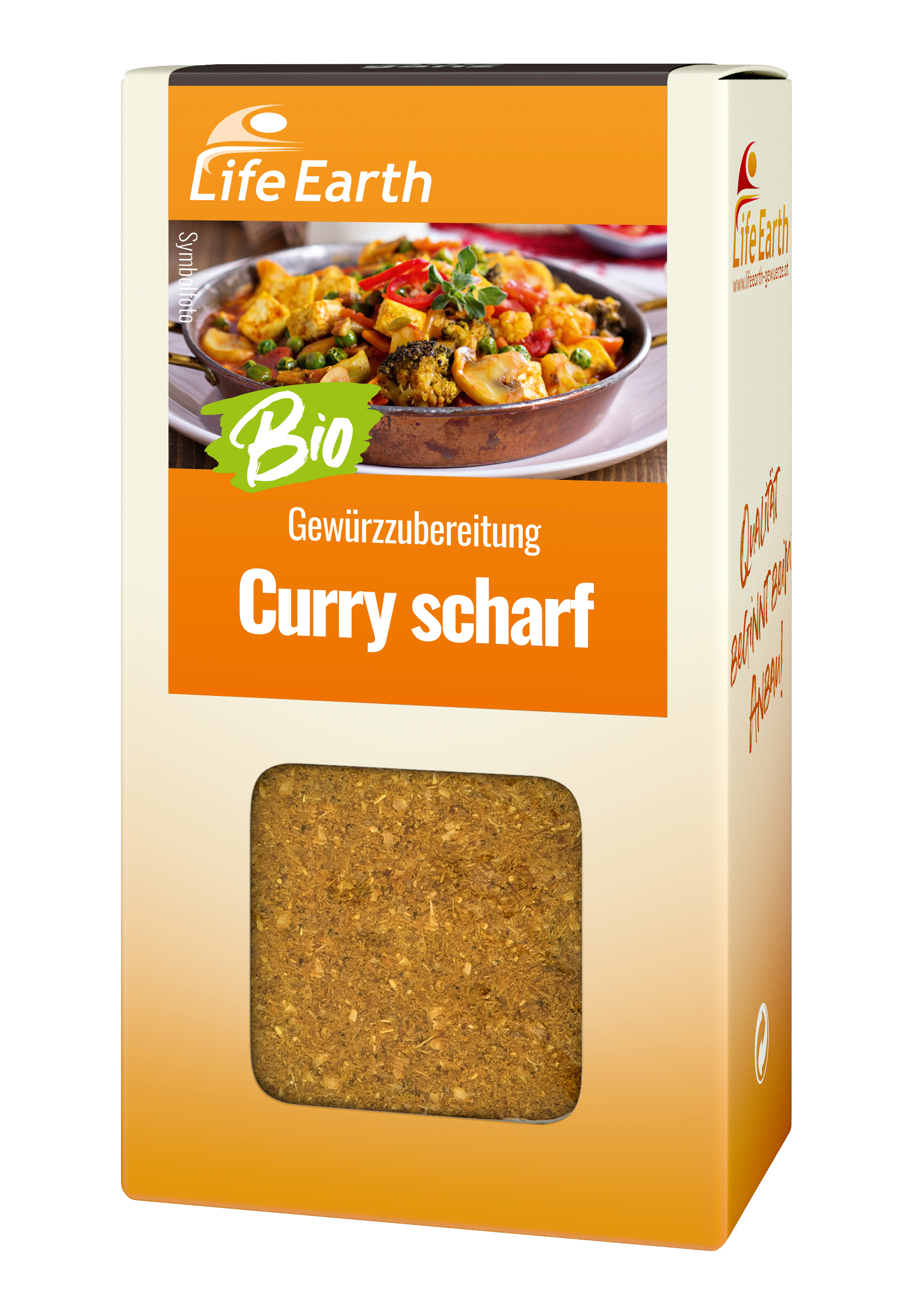 Gewürzzubereitung Curry scharf