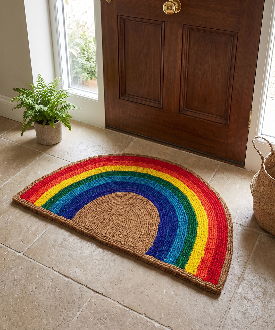 Fußmatte Regenbogen