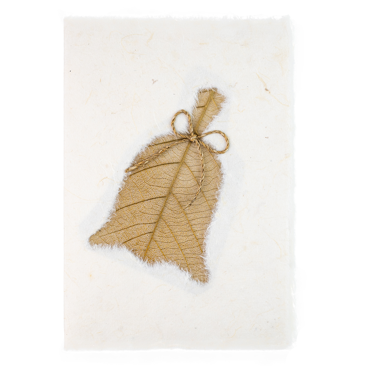 Grußkarte Maulbeerbaumpapier