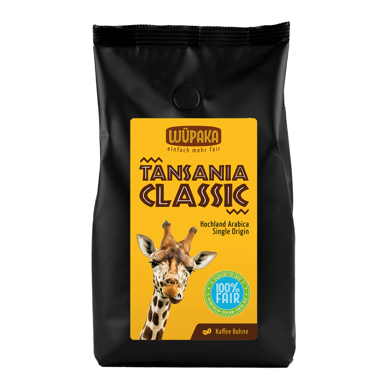 "Tansania Classic" Kaffee ganze Bohne