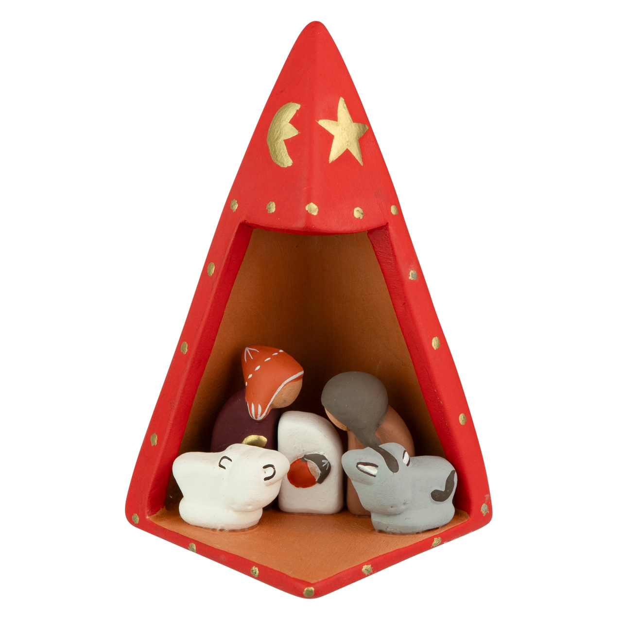 Krippendarstellung Pyramide