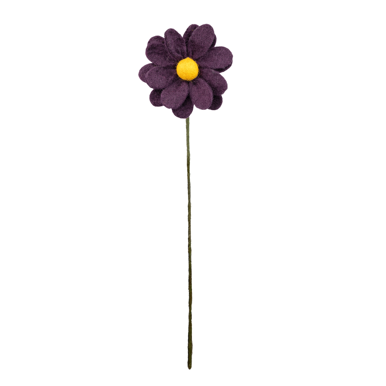 Filzblume – Faire handgefertigte Dekoration aus hochwertigem Wollfilz. Nachhaltige Blume als dekorativer Hingucker, ideal für Vase, Tisch oder Geschenkidee.