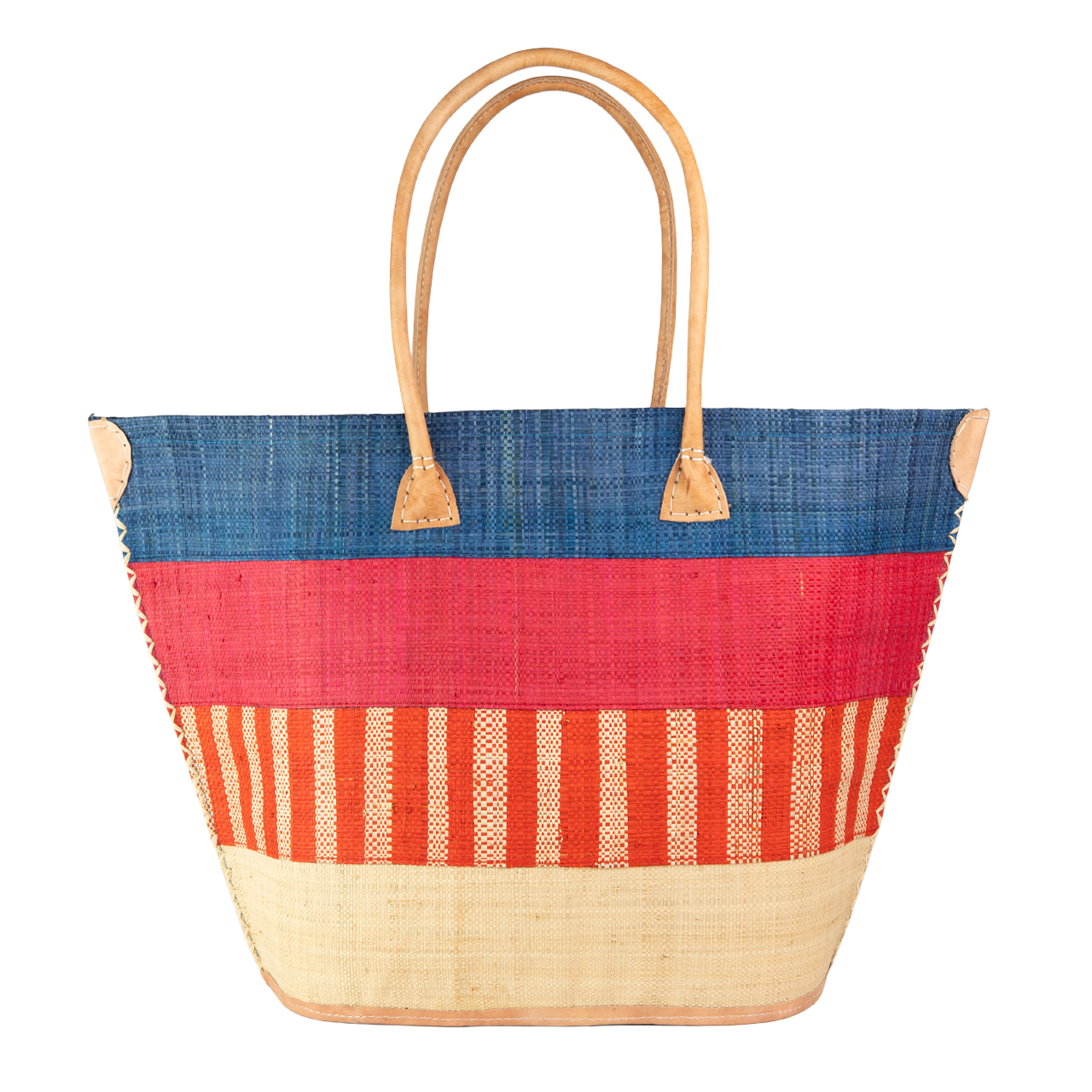 Einkaufstasche gestreift Mbola klein