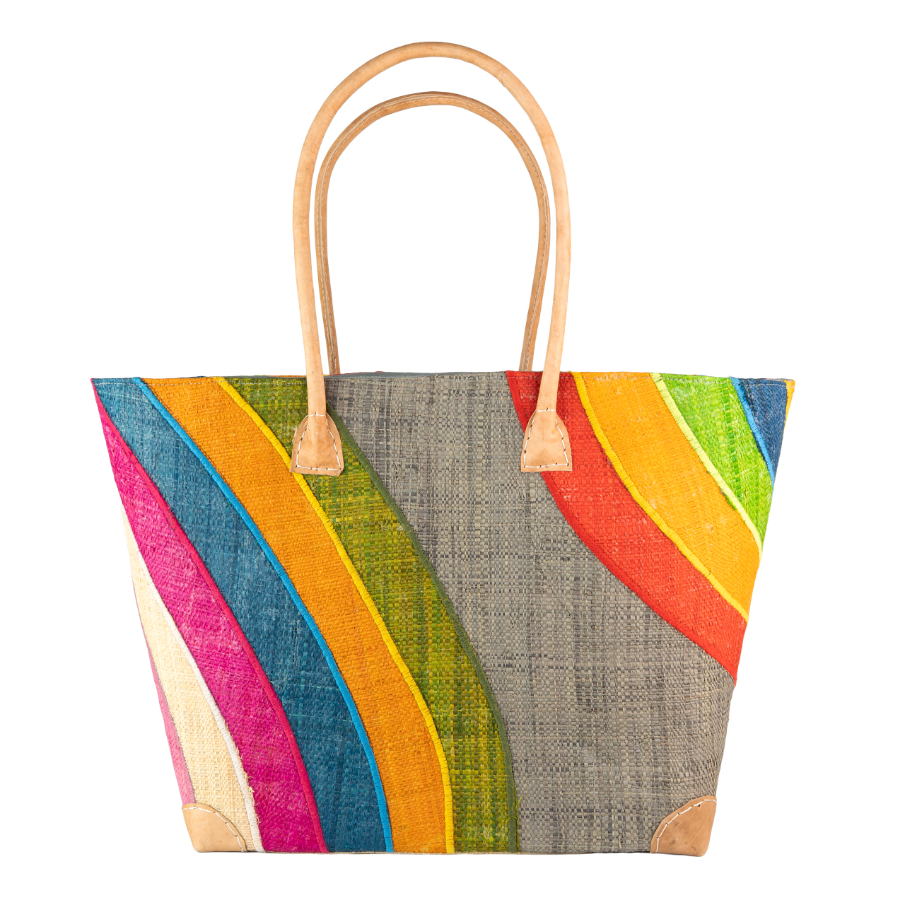 Einkaufstasche Regenbogen groß