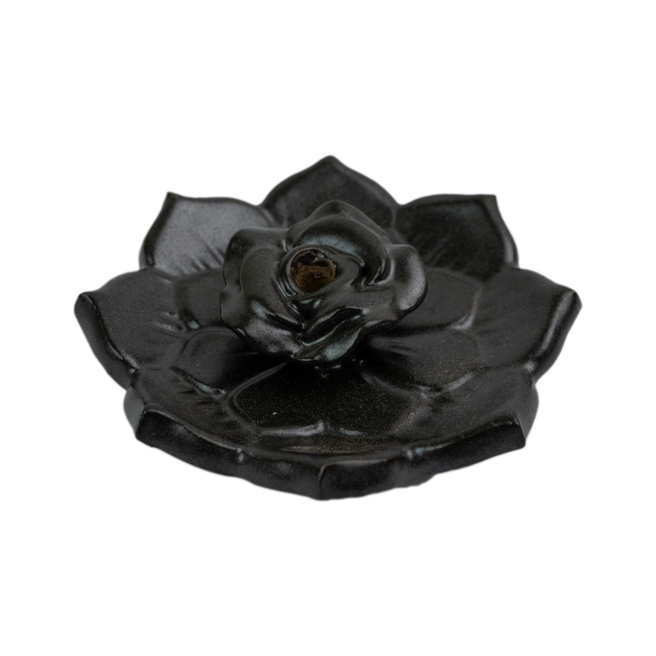 Räucherstäbchenhalter Lotusblume aus Keramik – handgefertigt und elegant. Ein schöner, symbolträchtiger Halter, der Ruhe und Harmonie in Ihrem Raum fördert.