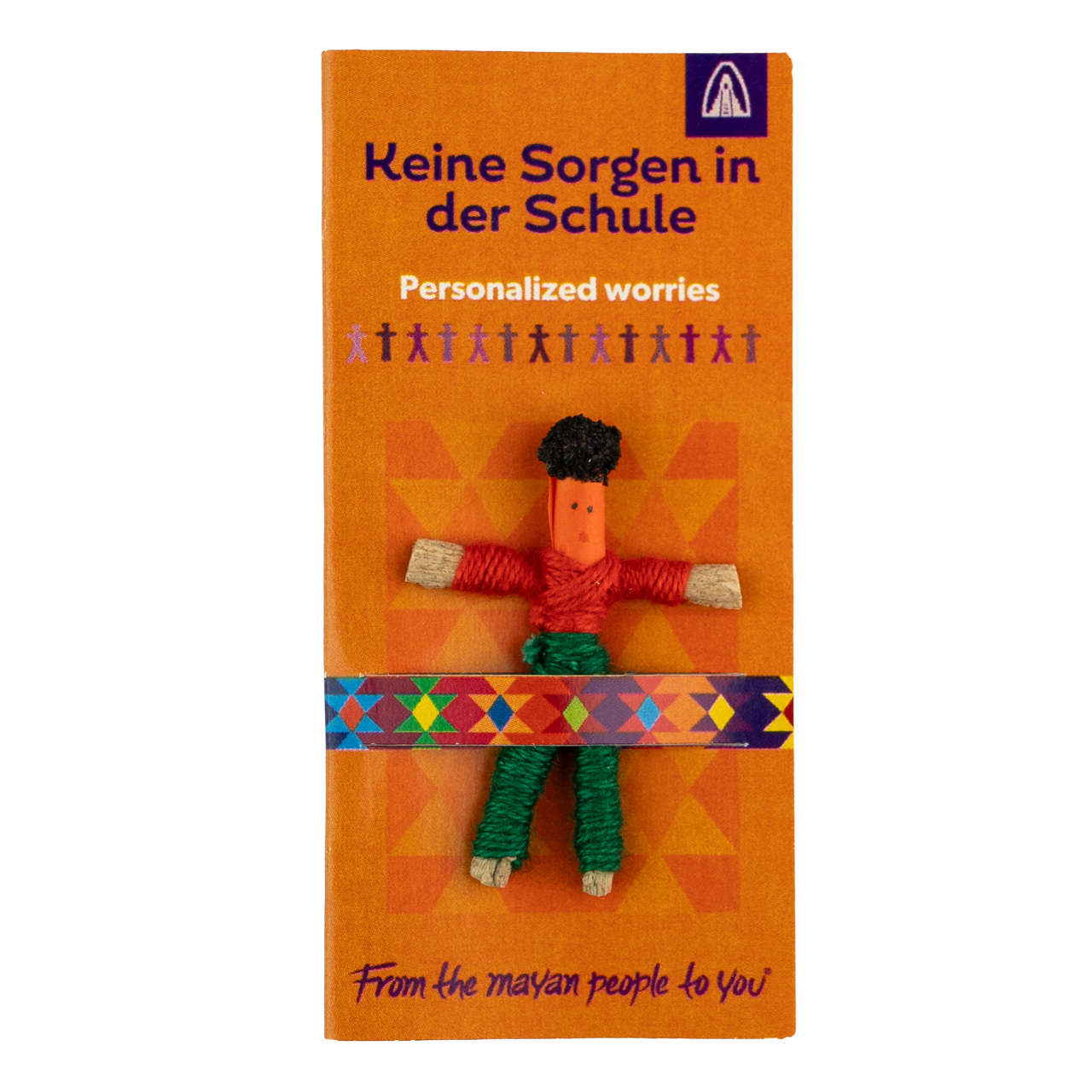 Sorgenpuppe Keine Sorgen in der Schule