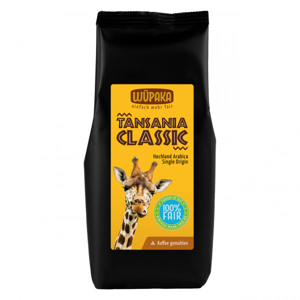 &quot;Tansania Classic&quot; Kaffee gemahlen