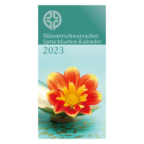 Münsterschwarzacher Spruchkarten-Kalender 2023