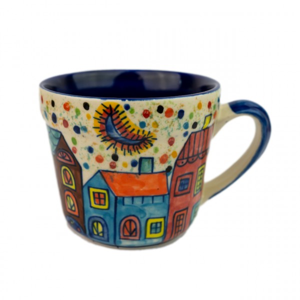 Tasse Village blau